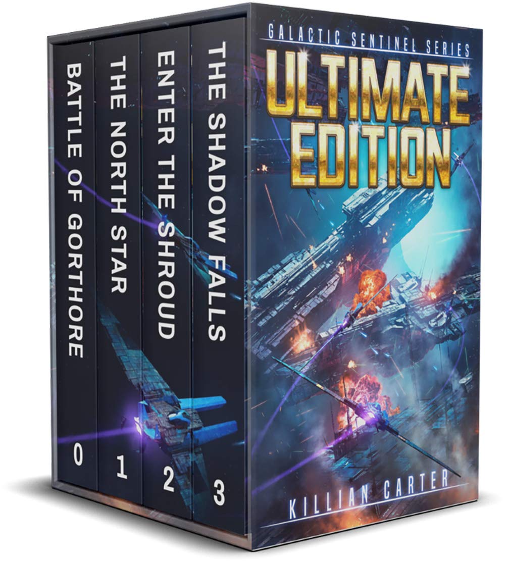 The Galactic Sentinel: Ultimate Edition: 4 Books with 2000+ Pages of Highly Entertaining Sci-Fi Space Adventure (Kindle Edition)
