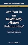 Are You In An Emotionally Abusive Relationship? (Special Edition for Men): Patterns of narcissistic abuse in the lives of men and boys.