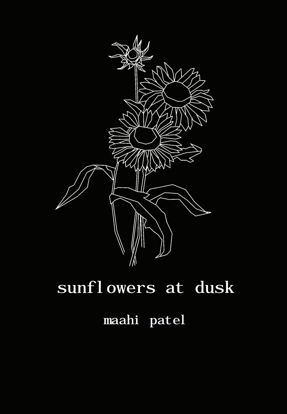 Sunflowers at Dusk