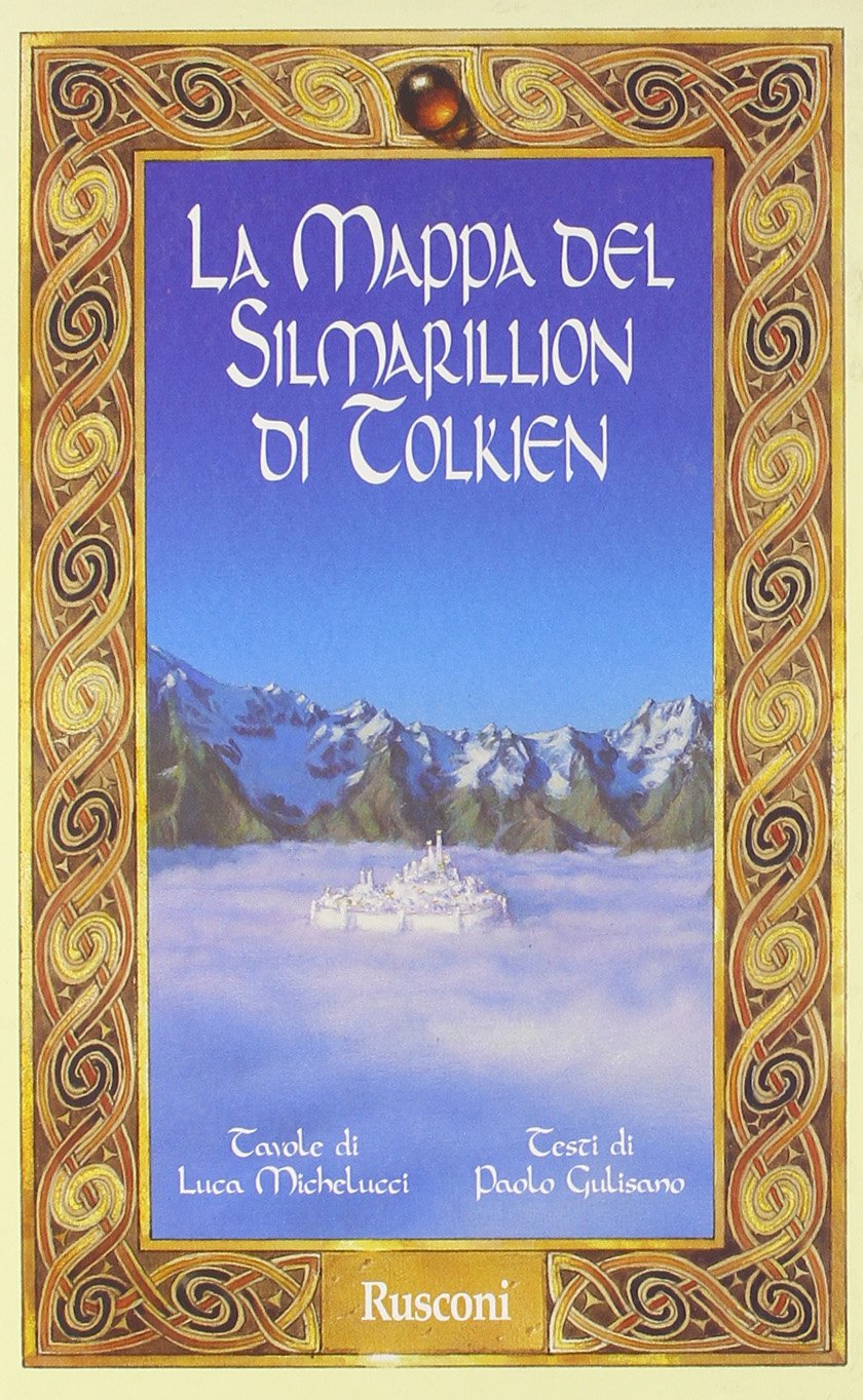 La mappa del Silmarillion di Tolkien
