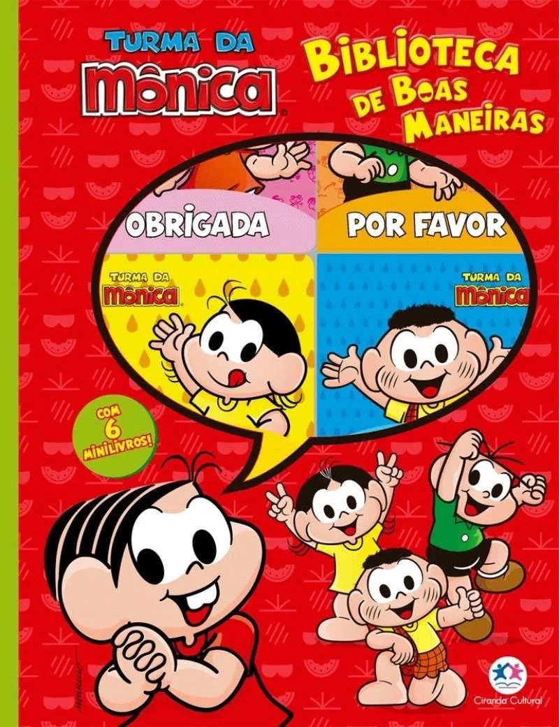 Biblioteca de Boas Maneiras Turma da Mônica (Hardcover)