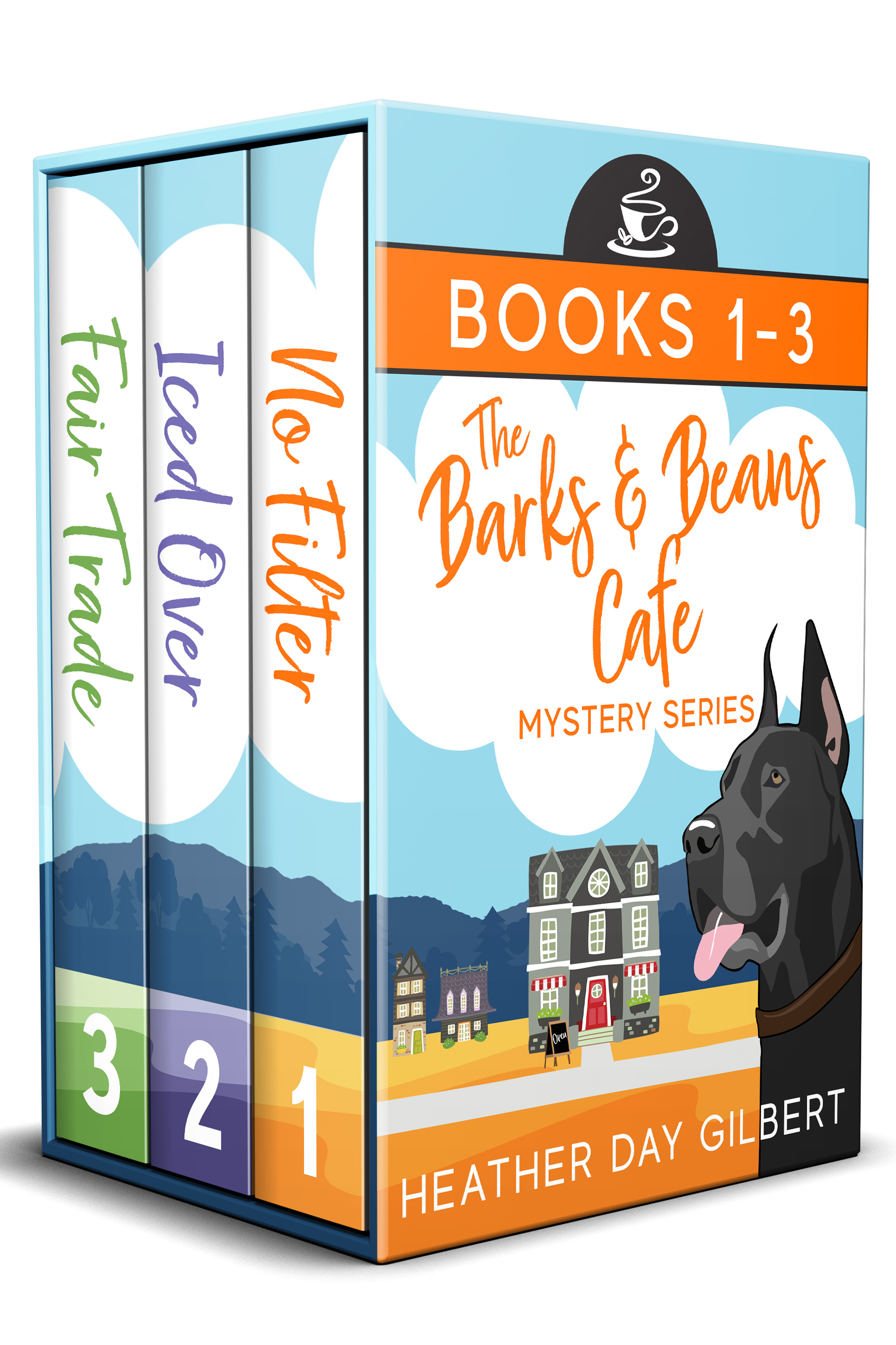 The Barks & Beans Cafe Mystery Series #1-3 (Barks & Beans Cafe Cozy Mystery #1-3)
