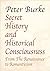 Secret History and Historical Consciousness: From Renaissance to Romanticism.