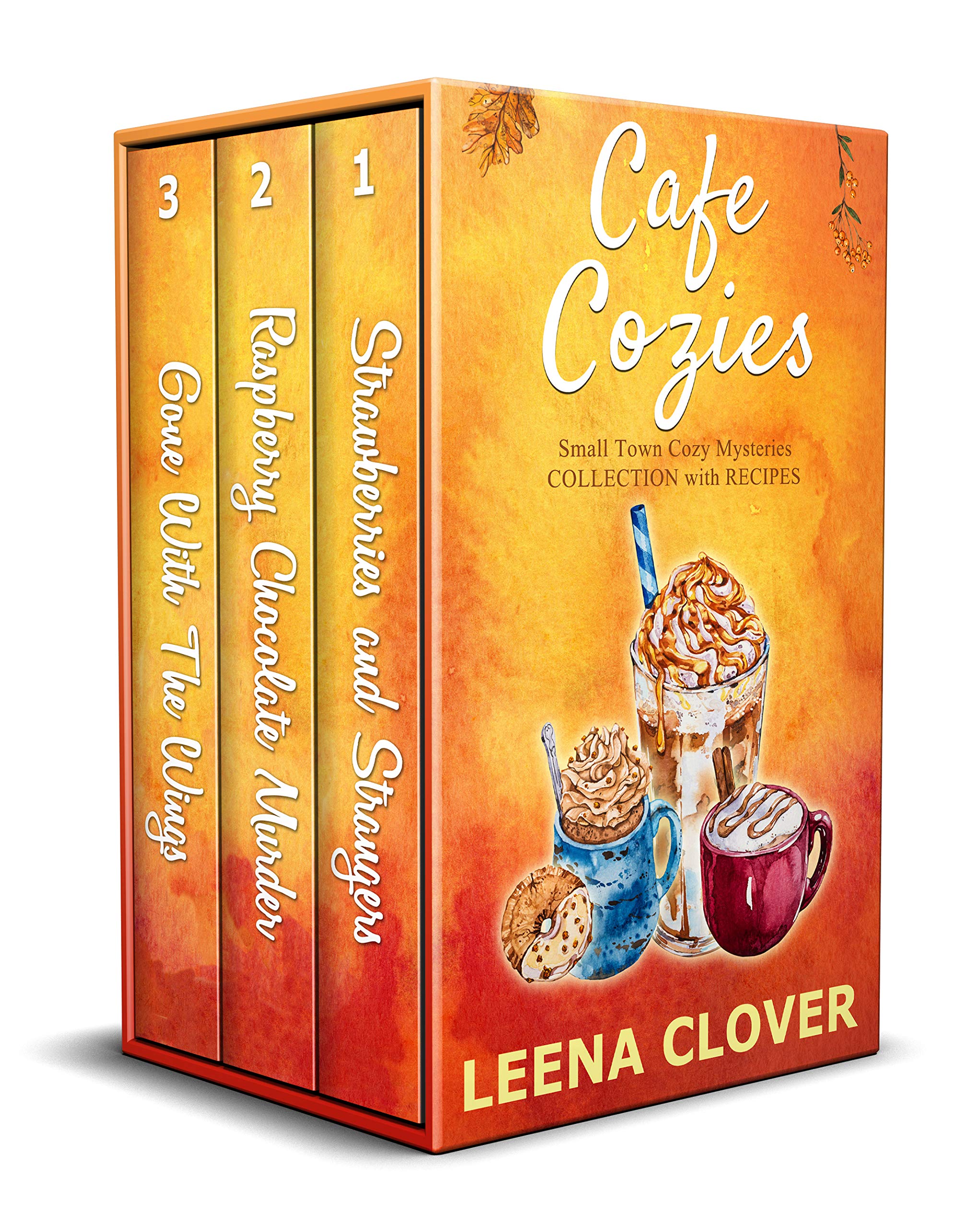 Cafe Cozies: Strawberries and Strangers / Raspberry Chocolate Murder / Gone with the Wings (Kindle Edition)