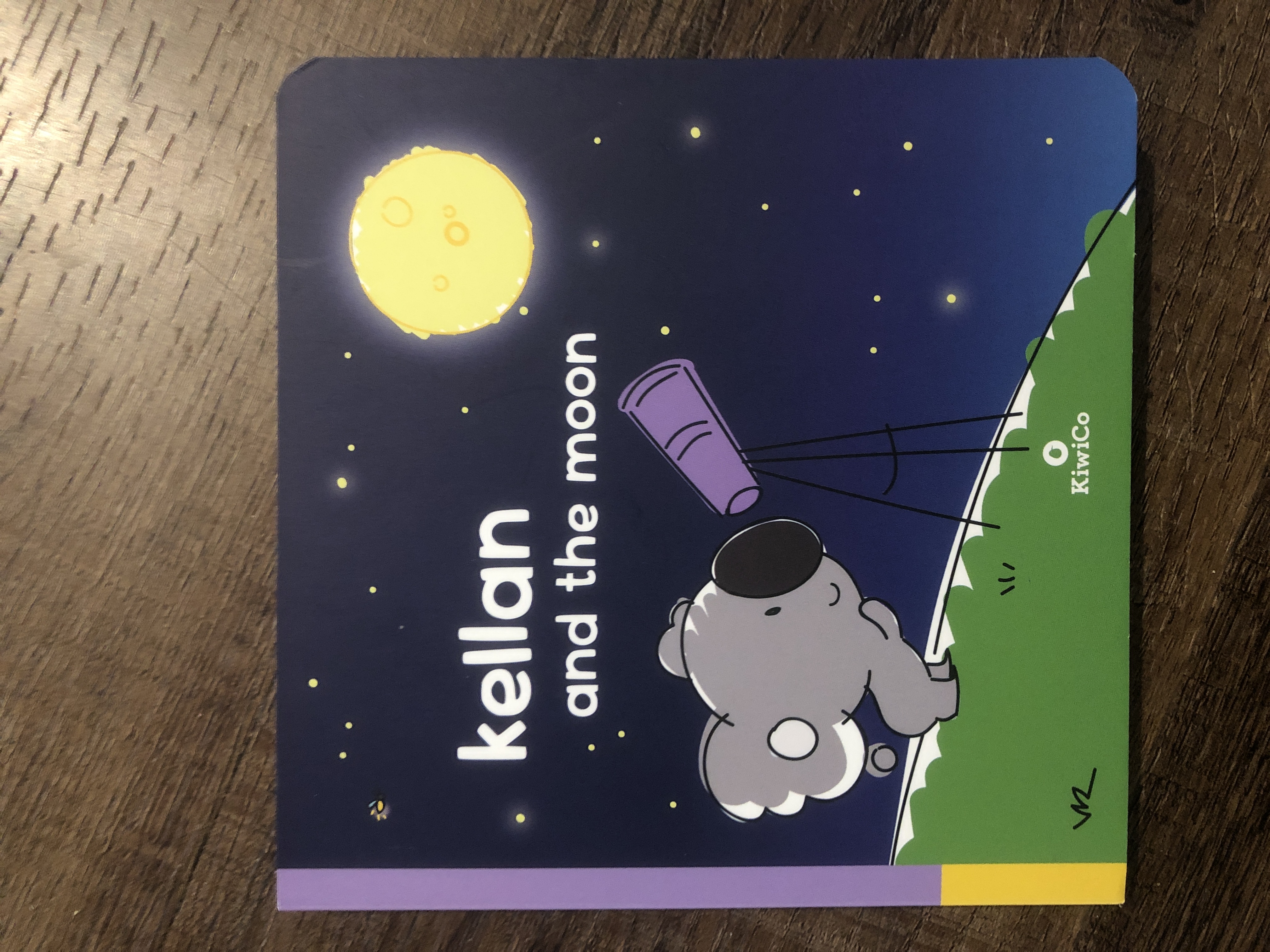 Kellan and the Moon (Board book)