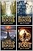 Collection J.R.R. Tolkien 4-Book Set: The Hobbit and The Lord of the Rings . Books in Ukrainian. Володар Перснів та Гобіт