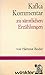 Kafka-Kommentar zu sämtlich...