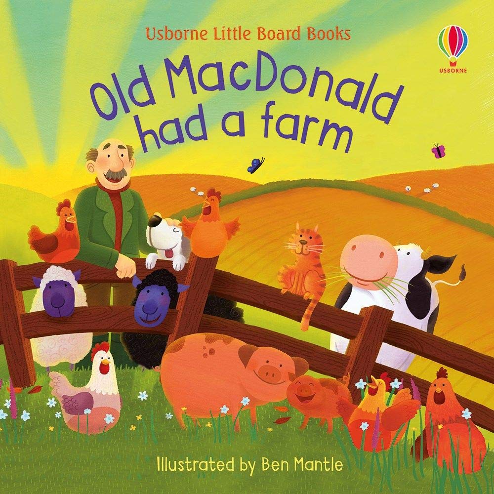 Old MacDonald Had A Farm (Usborne Little Board Books)
