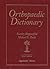 Orthopaedic Dictionary by S...