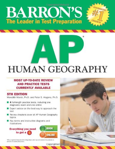 Barron's AP Human Geography by Meredith Marsh Ph.D., Barron's Educational Series
