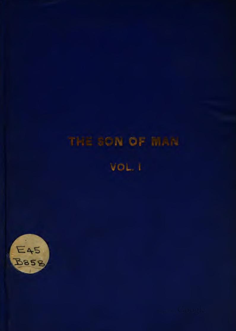 The Son of Man, Vol. I (Hardcover)