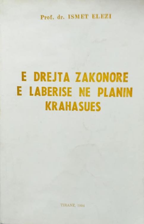 E drejta zakonore e Labërisë ne planin krahasues