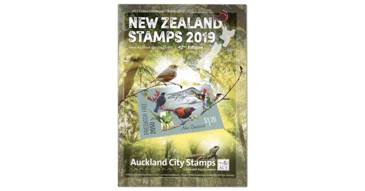New Zealand Stamp Catalogue 2019 by Auckland City Stamps