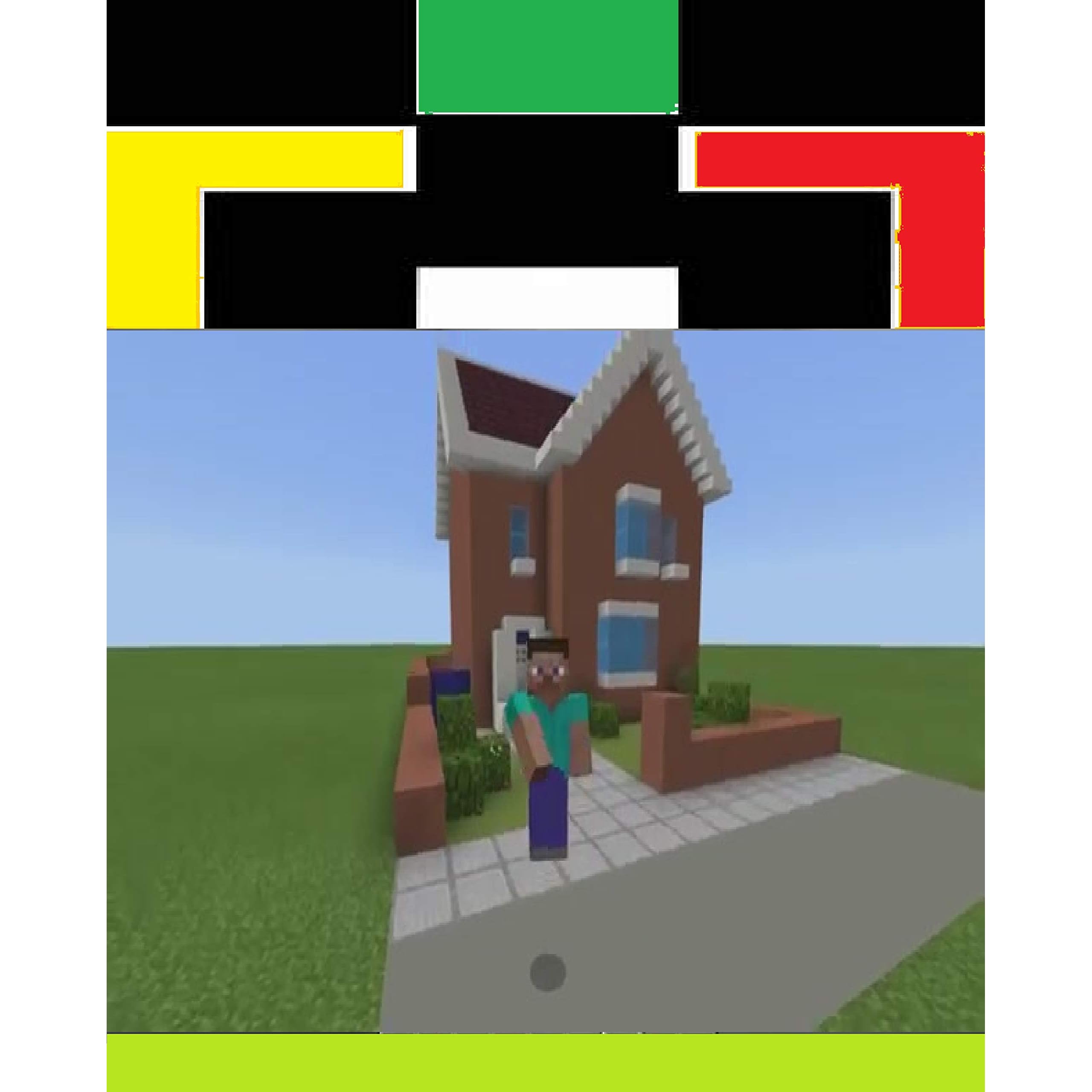 Minecraft Tutorial How To Make M R Beans House Minecrafters Unofficial Screen Guide Handbook Comic Book Graphic Novels Build Ideas Starter Base Survival Building Creative Builder Build By Wilson Winston Ballard And