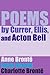 Poems by Currer, Ellis, and Acton Bell