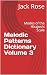 Melodic Patterns Dictionary Volume 3: Modes of the Hirajoshi Scale