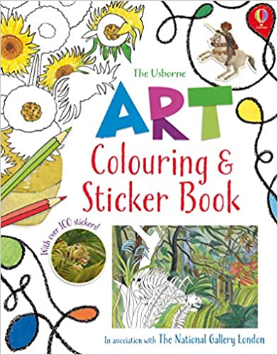 Art Colouring & Sticker Book (Sticker and Colouring Books)