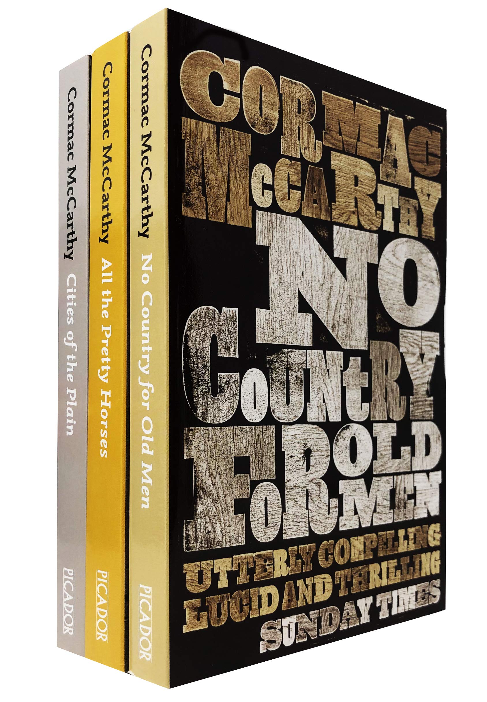Border Trilogy Series Collection 3 Books Set By Cormac McCarthy