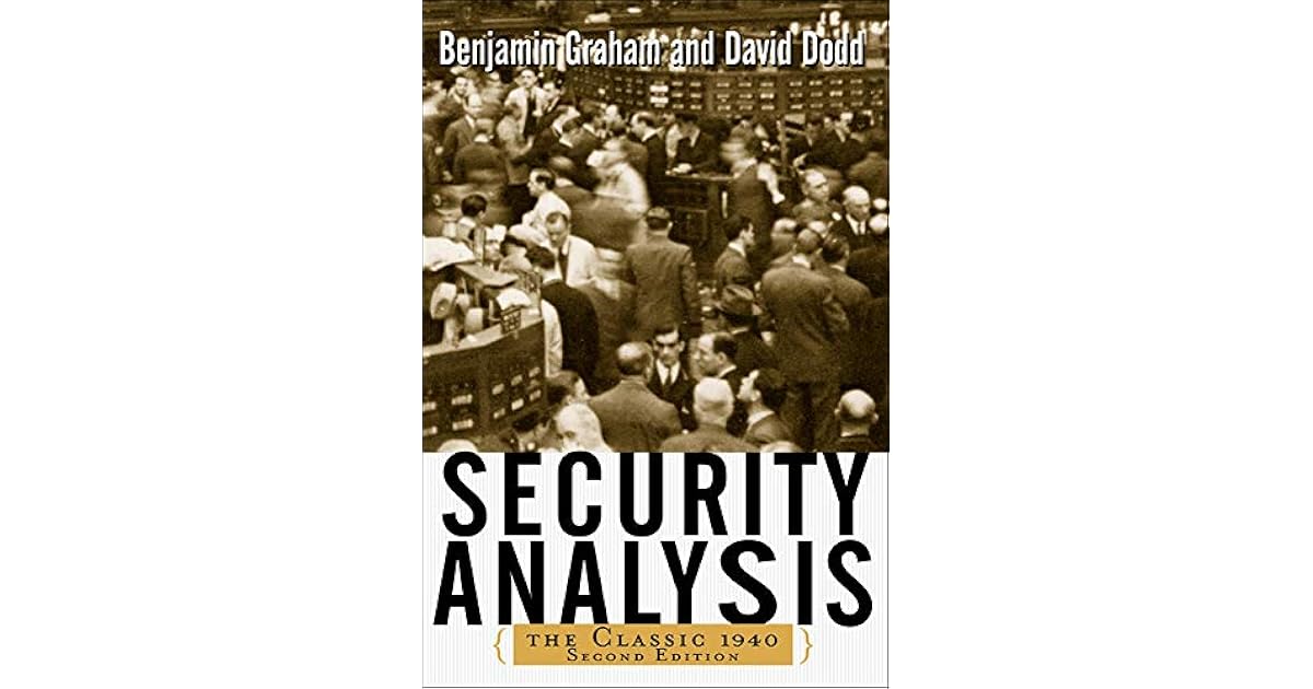Security Analysis Principles and Techniques by Benjamin Graham, McGraw