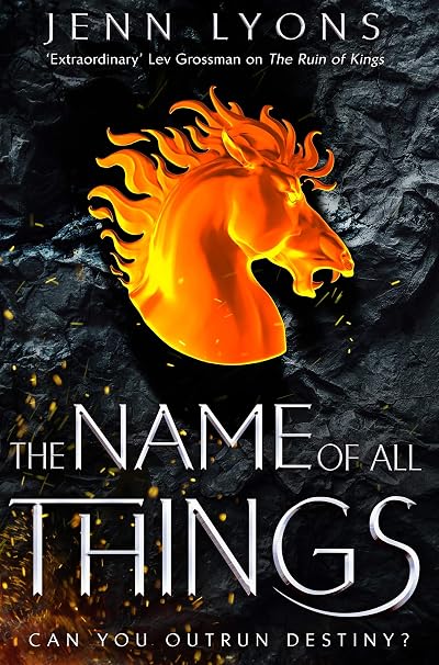 Portada de The Name of All Things, de Jenn Lyons