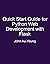 Quick Start Guide for Python Web Development with Flask