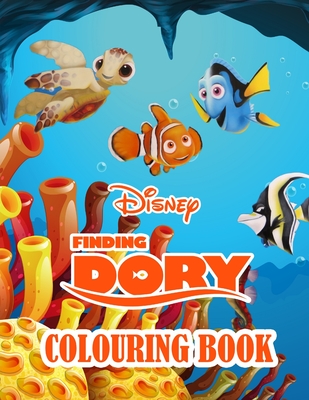 Disney Finding Dory Colouring Book: Amazing FINDING DORY colouring pages Kids - new and latest high quality and premium pages
