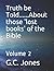 Truth be Told......About those 'lost books' of the Bible by G.C. Jones