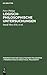 Logisch-Philosophische Untersuchungen (Perspektiven Der Analytischen Philosophie / Perspectives in) (German Edition)