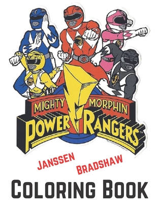 Power Rangers Mighty Morphin Coloring Book: Red Ranger, Blue Ranger and More