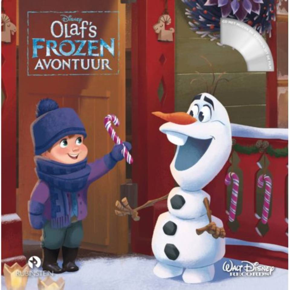 olaf's frozen avontuur (lees & luisterboek)
