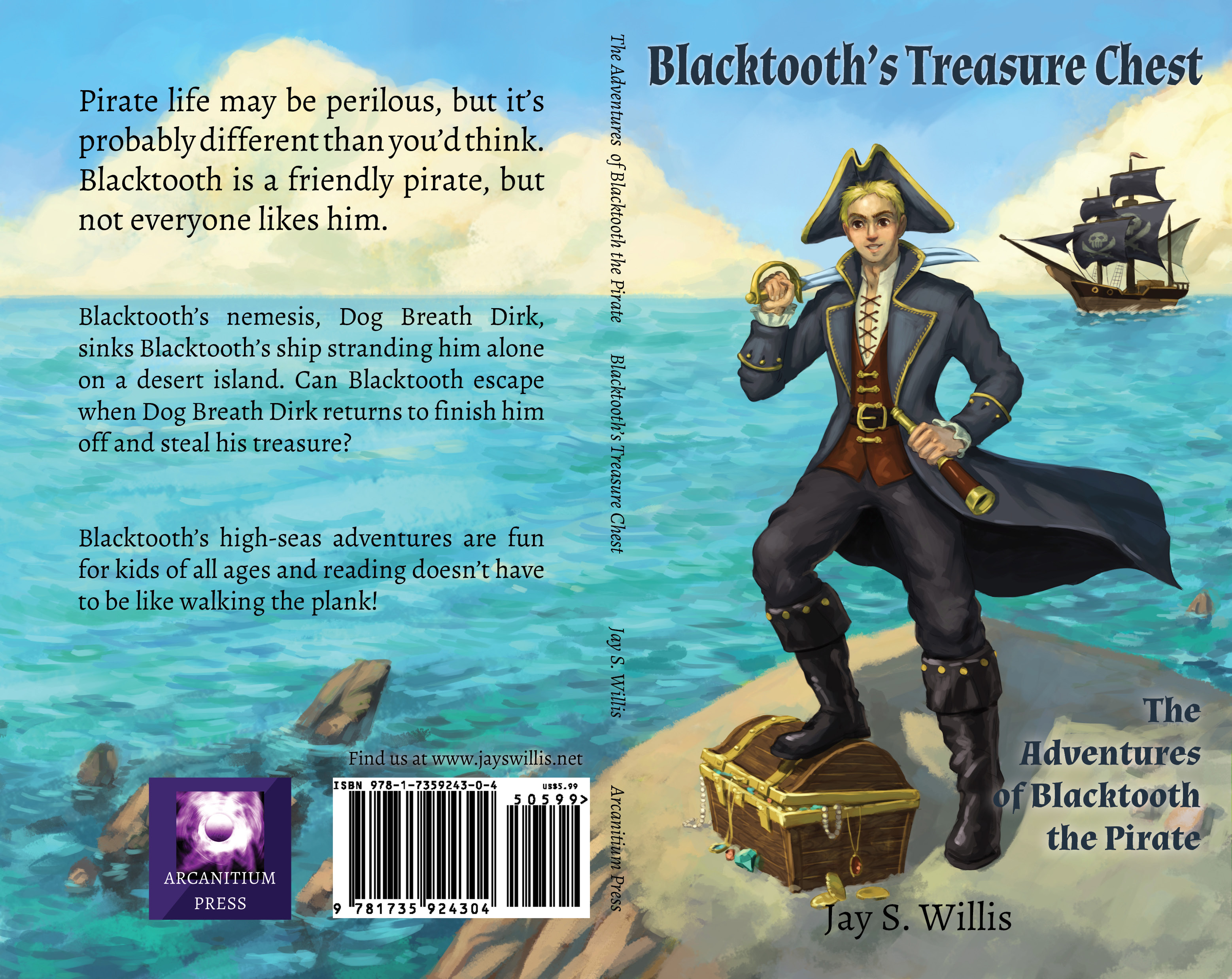 Blacktooth's Treasure Chest (The Adventures of Blacktooth the Pirate #1)