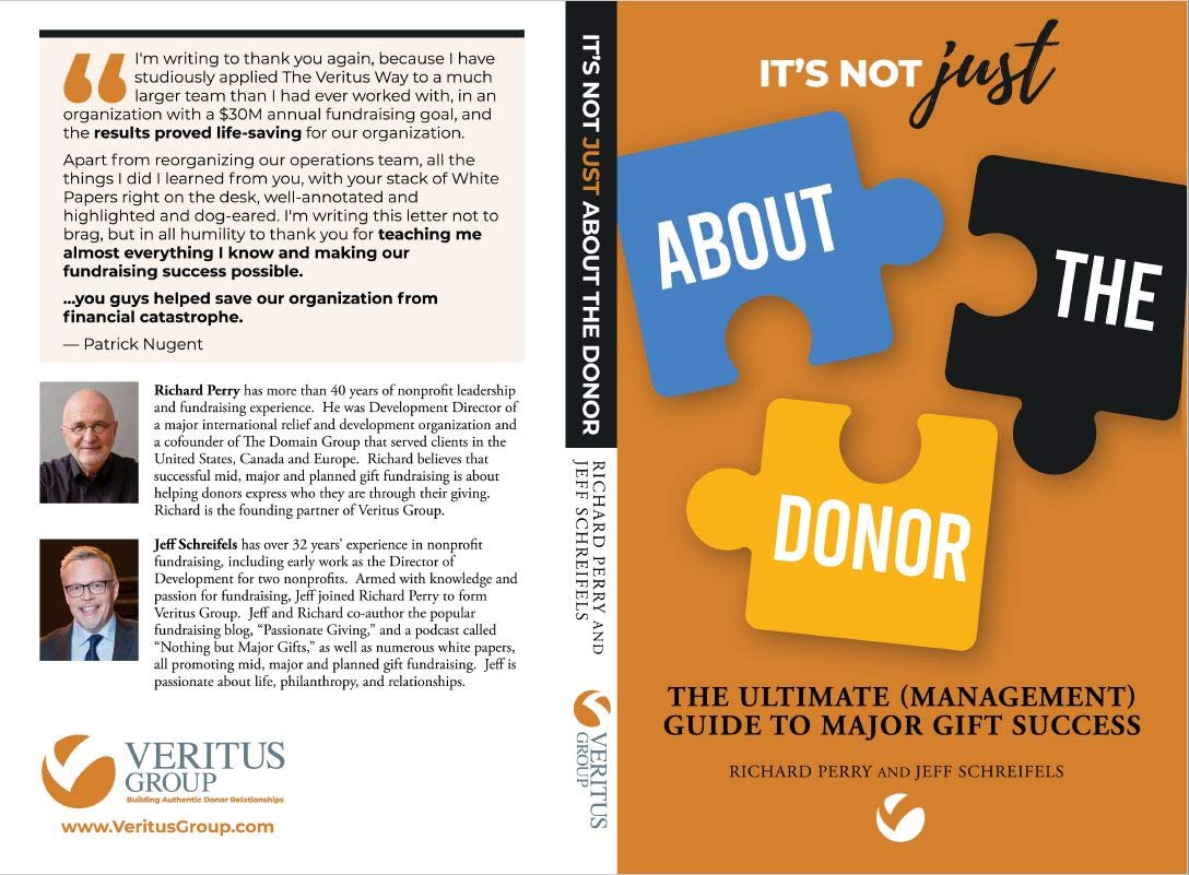 It’s Not JUST About the Donor: The Ultimate (Management) Guide to Major Gift Success