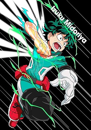 Izuku Midoriya My Hero Academia Character By Paul Ray