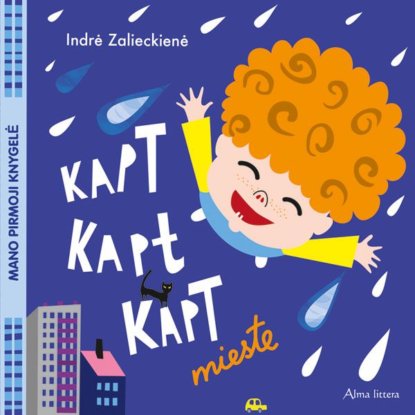 Kapt kapt kapt mieste (Board book)