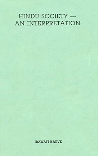 Hindu society: An interpretation (Hardcover)