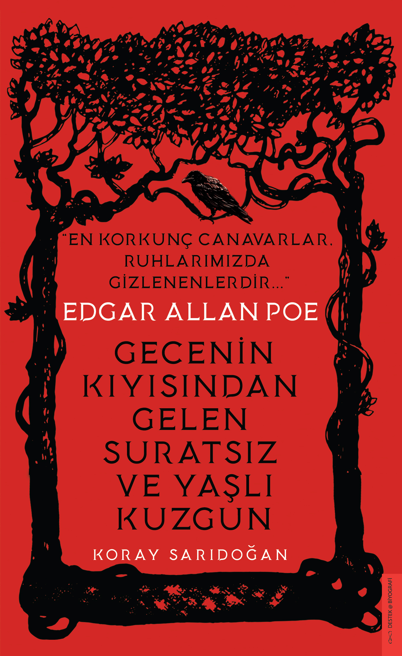 Edgar Allan Poe: Gecenin Kıyısından Gelen Suratsız ve Yaşlı Kuzgun