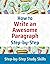 How to Write an Awesome Par...