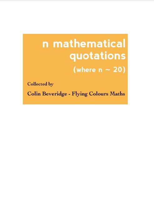 n Mathematical Quotations (Where n ~ 20)