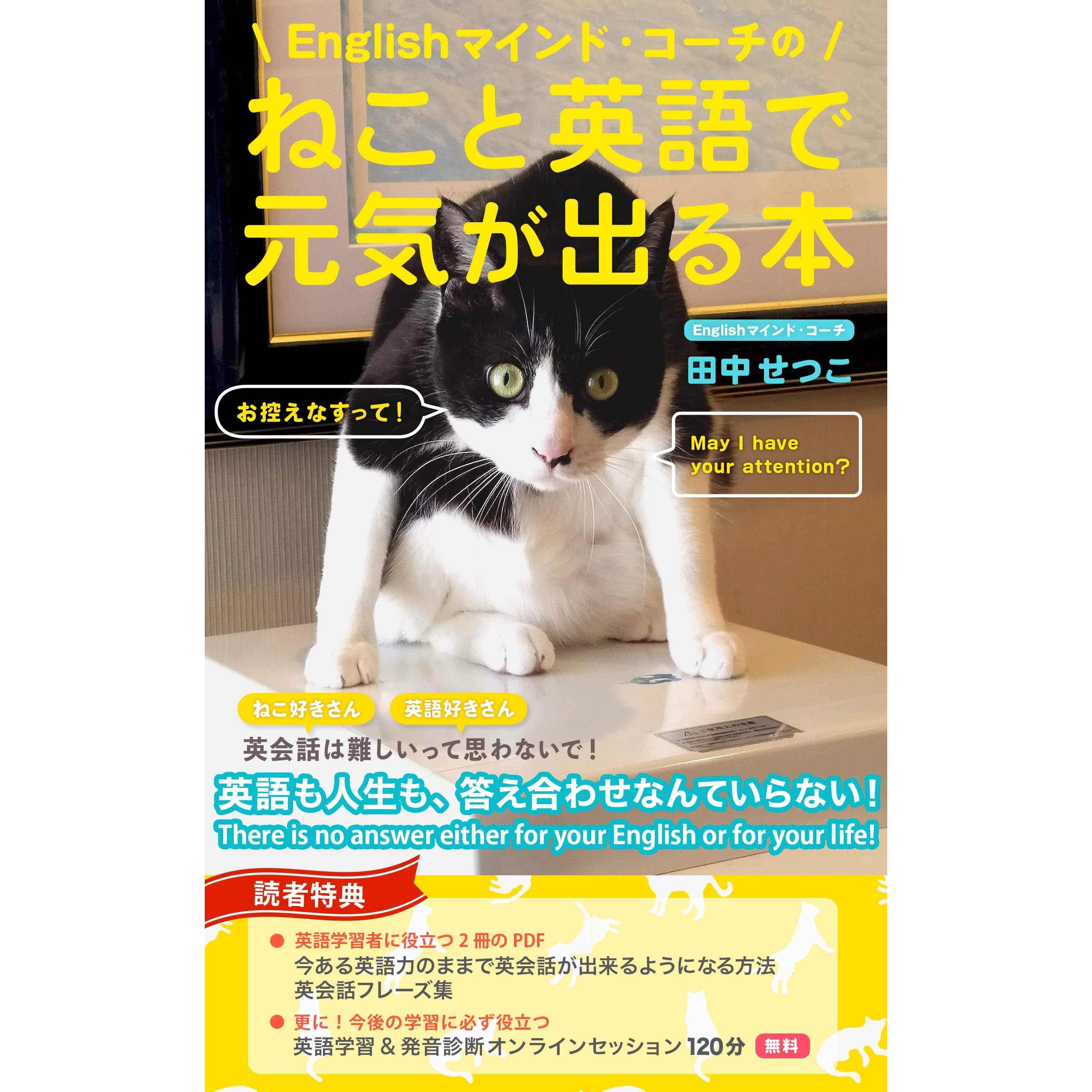 A Happy Book With Cats And English By An English Mind Coach There Is No Answer Either For Your English Or For Your Life By Tanaka Setsuko