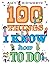 100 Things I Know How to Do: A Picture Book