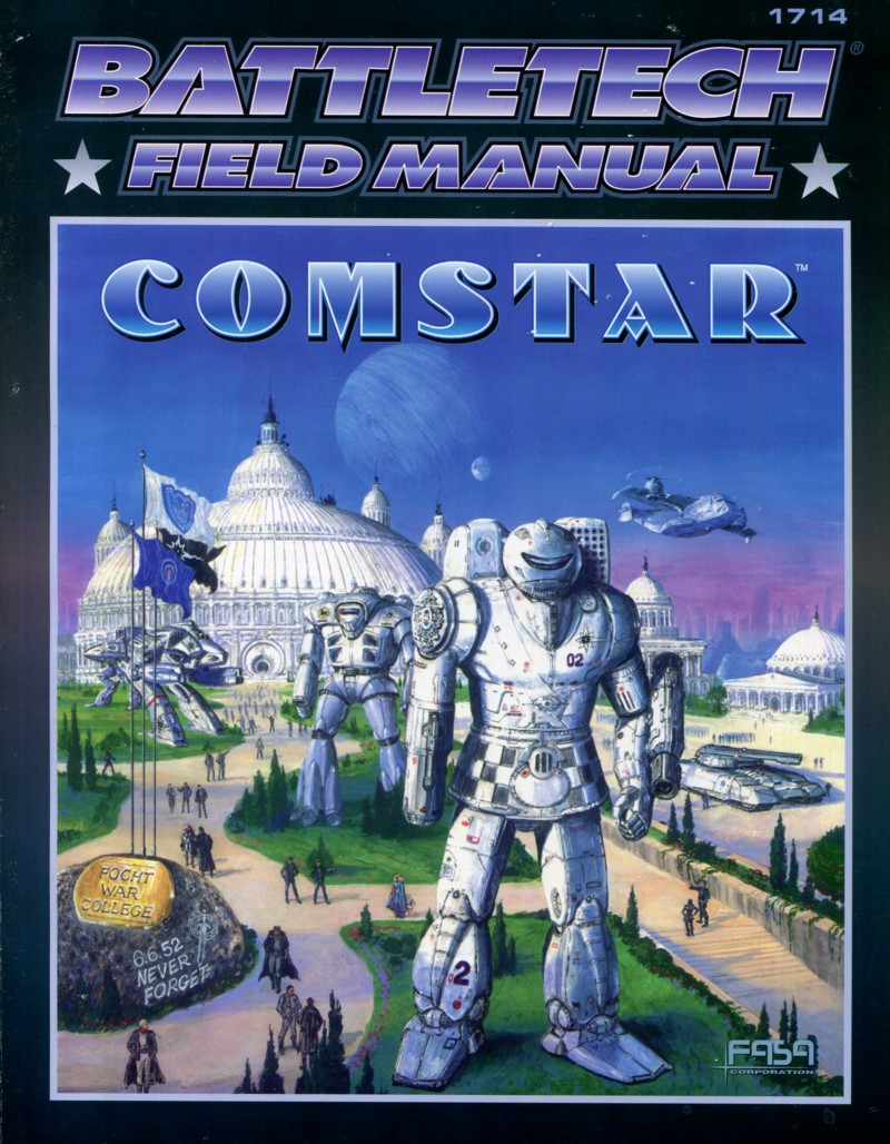 BattleTech Field Manual Comstar (Paperback)