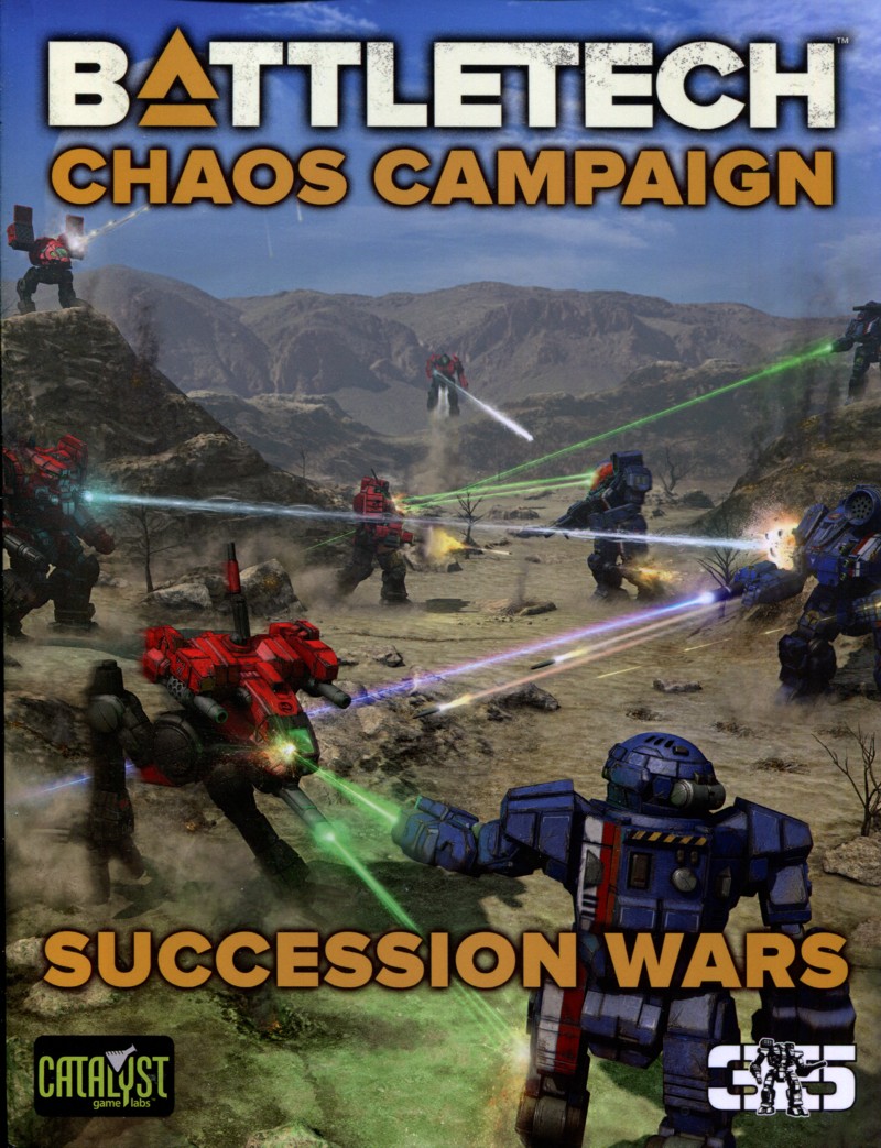 Battletech Chaos Campaign: Succession Wars (Paperback)