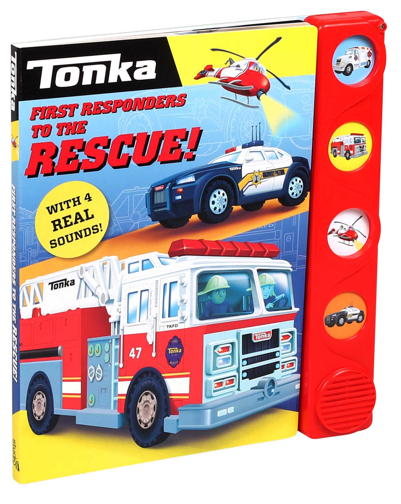 Tonka: First Responders to the Rescue! (4-Button Sound Books)