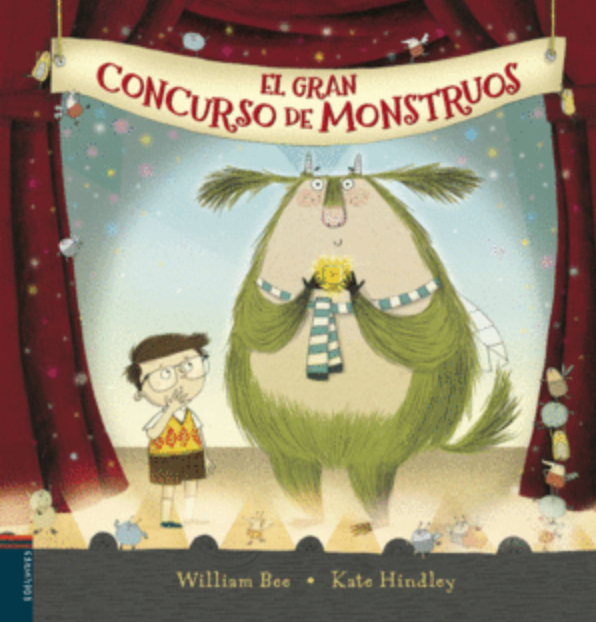 Portada de El gran concurso de monstruos, de William Bee
