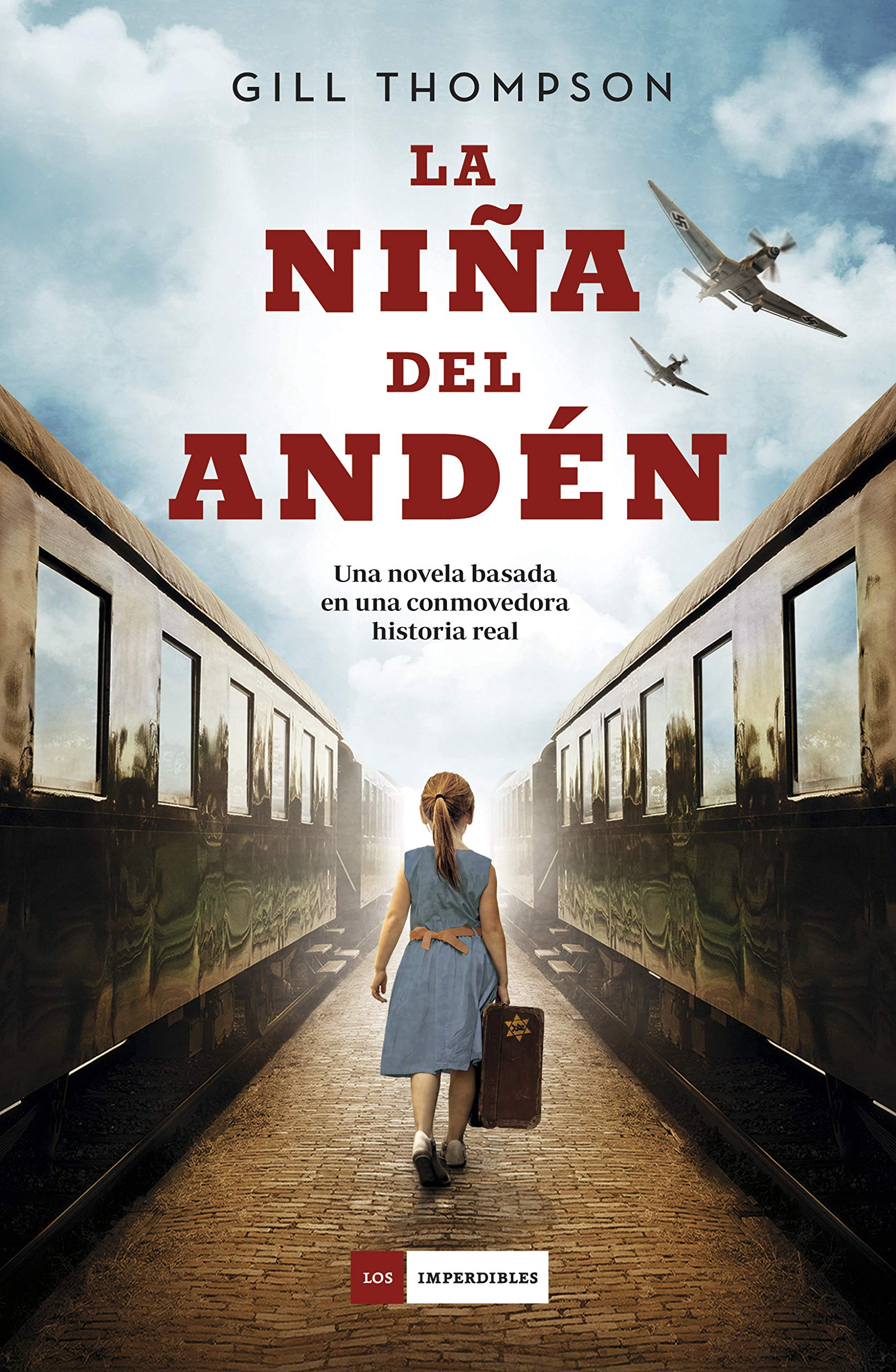 Portada de La niña del andén, de Gill Thompson