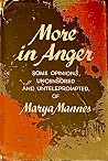 More in Anger More in Anger