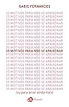 Book cover for 23 motivos para não se apaixonar (Portuguese Edition)
