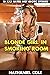 Blonde Girl in Smoking Room...