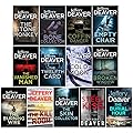 Lincoln Rhyme Book Series 13 Books Collection Set By Jeffery Deaver Vol 1-13 (Bone Collector, Coffin Dancer, Empty Chair, Stone Monkey, Vanished Manm, Twelfth Card, Cold Moon, Broken Window, Burning W