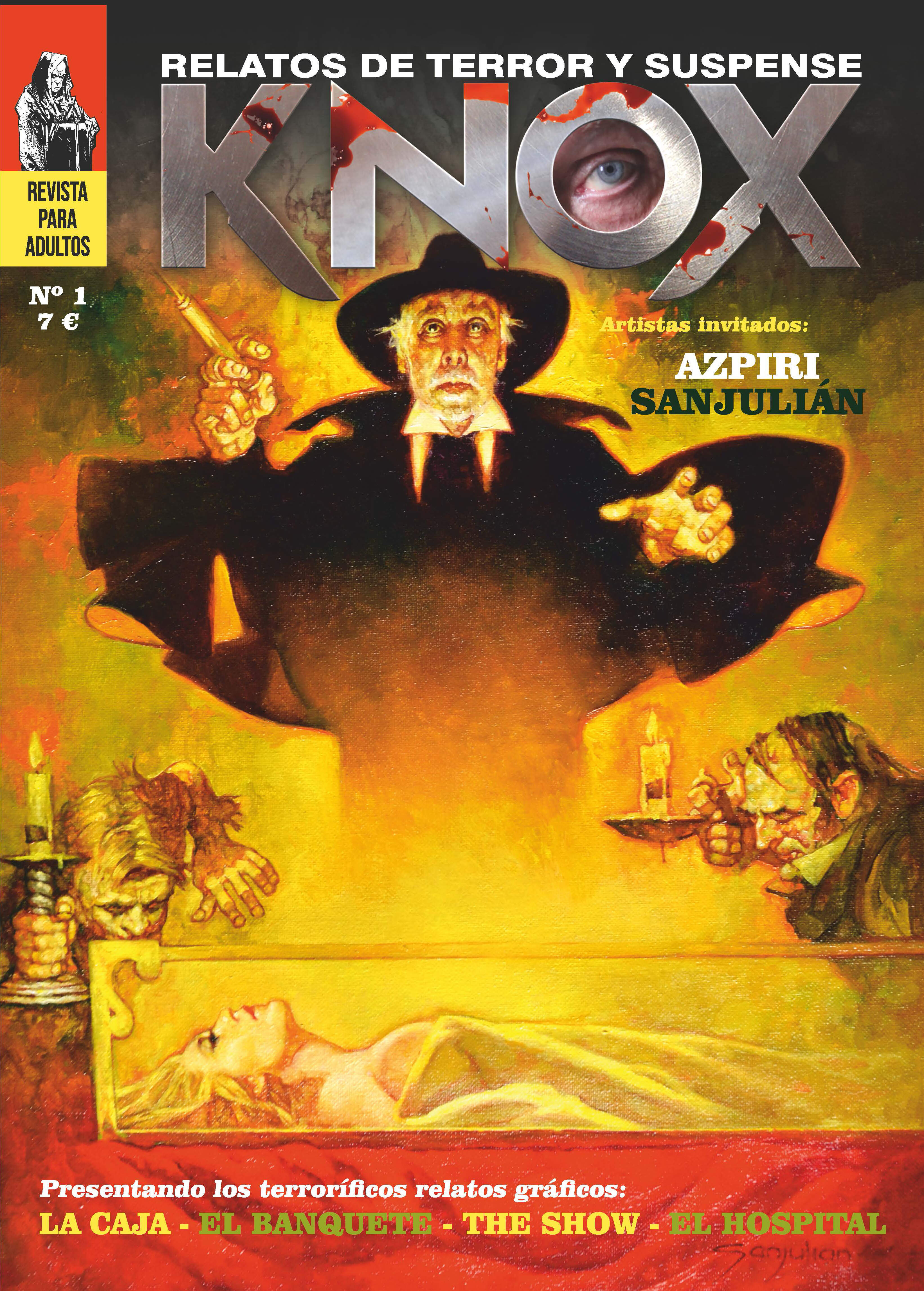 Knox, Relatos de terror y suspense (Knox, #1)
